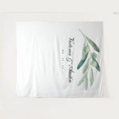 Olijftak Trouwachtergrond, Fotocabine Prop Wandkleed (Voorkant (horizontaal))