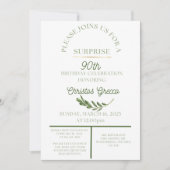 Olijftak - Uitnodiging (Voorkant)