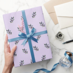 Olijftak Watercolor Patroon Cadeaupapier