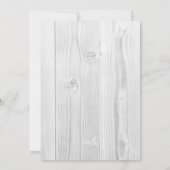 Olijftak wit hout Kruis Bevestiging Kaart (Achterkant)