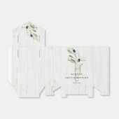 Olijftak wit houten kruis Eerste Communie Bedankdoosjes (Uitgevouwen)