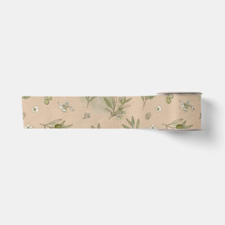 Olijftakken Kraft Eco Botanische Satijnen Lint