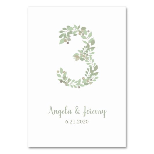 Olijftakken nummer 3 kaart (Achterkant)