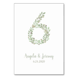 Olijftakken nummer 6 kaart