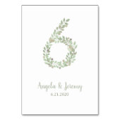 Olijftakken nummer 6 kaart (Achterkant)