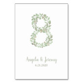 Olijftakken nummer 8 kaart (Achterkant)