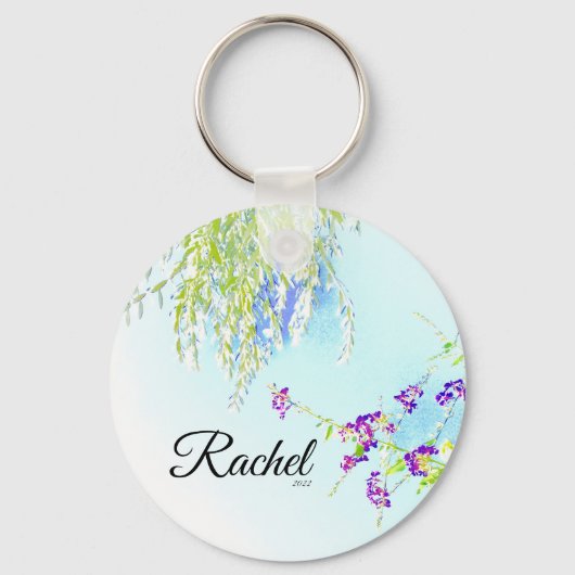 Olijftakkoppeling Sleutelhanger (Voorkant)