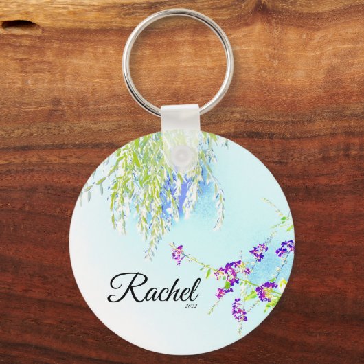 Olijftakkoppeling Sleutelhanger (Voorkant)