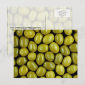 Olijftextuur Briefkaart (Voorkant / Achterkant)