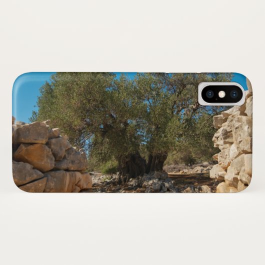 Olijftuinen van Lun Case-Mate iPhone Case (Achterkant (horizontaal))