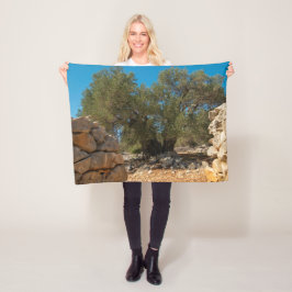 Olijftuinen van Lun Fleece Deken