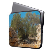 Olijftuinen van Lun Laptop Sleeve (Voorkant Links)