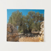Olijftuinen van Lun Wandkleed (Voorkant (horizontaal))