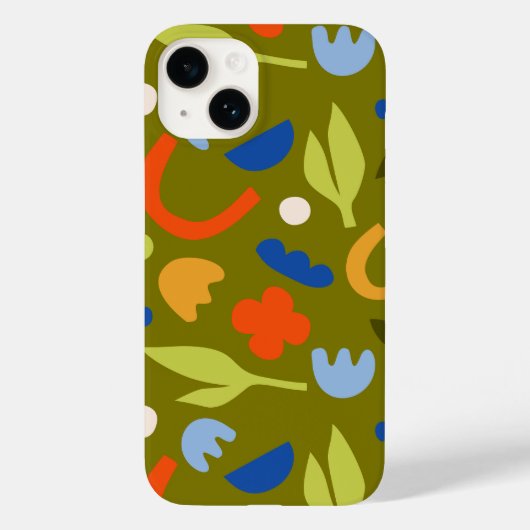 Olijfweide Case-Mate iPhone Case (Achterkant)