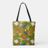 Olijfweide Tote Bag (Achterkant)