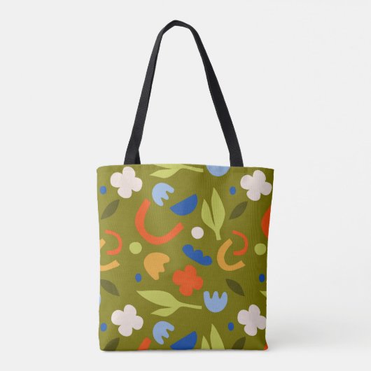 Olijfweide Tote Bag (Achterkant)