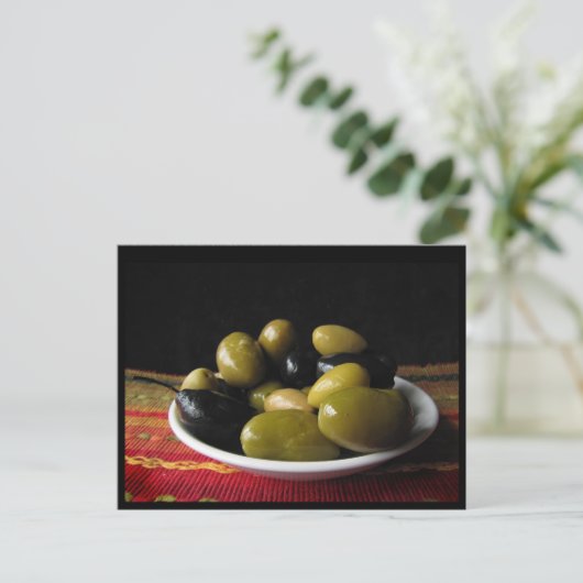 Olijven Briefkaart (Staand voorkant)