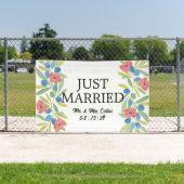 Olijven en Bloemen Net Getrouwd Auto Banner (Insitu)