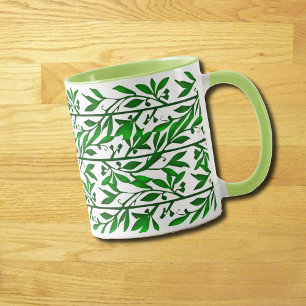Olijven en kleinfolen Garland Lime Green  Mok