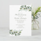 Olijven. Italiaanse bacheloretfeestje. Summer bota Kaart (Staand voorkant)