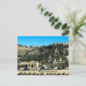 Olijven , Jeruzalem Feestdagenkaart (Staand voorkant)