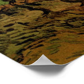 Olijven plukken door Vincent van Gogh Poster (Hoek)