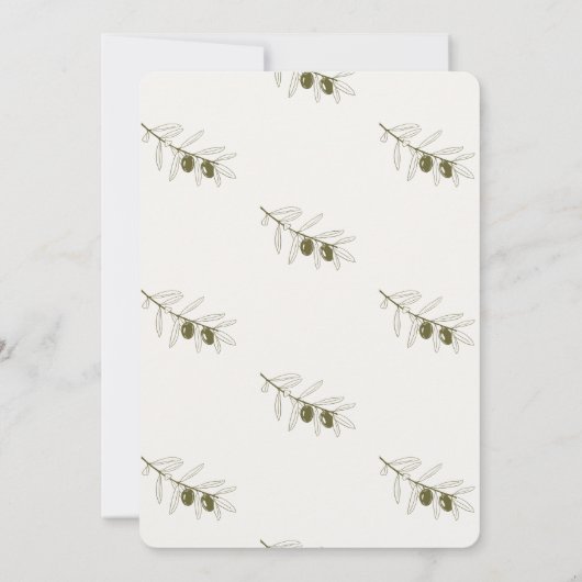 Olijven Save The Date (Achterkant)