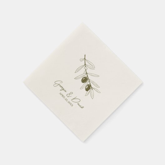 Olijven Servet (Hoek)