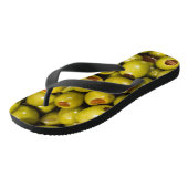 Olijven Teenslippers (Schuin)