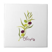 Olijven Tegeltje (Voorkant)