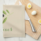 Olijven Theedoek (Quarter Fold)