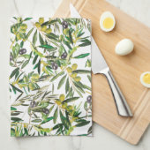 Olijven Theedoek (Quarter Fold)