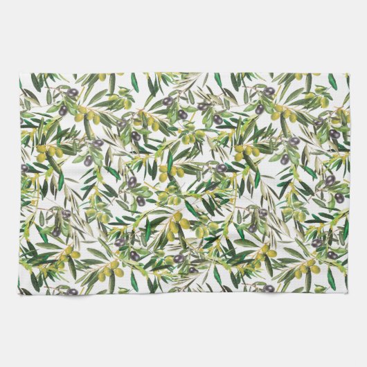 Olijven Theedoek (Horizontaal)