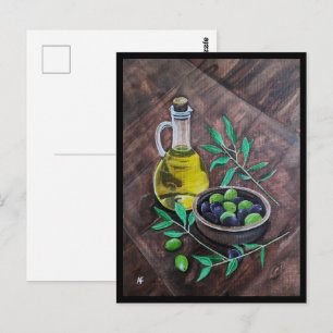 Olijven van Andalusië Schilderij van Alfred Fox Briefkaart