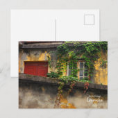 Olijven van bomen — Briefkaart van Lourinha — Port (Voorkant / Achterkant)