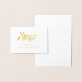 olijventak van goudfolie | Bruiloft Folie Kaarten (Display)