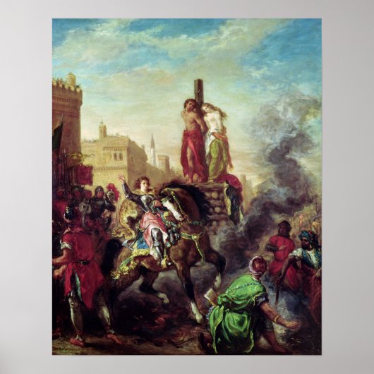 Olinda en Sophronia op de Pyre Poster (Voorkant)
