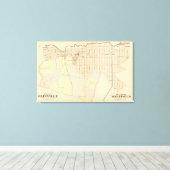 Olinville, Wakefield, New York Canvas Afdruk (Insitu (Houten vloer))