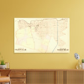 Olinville, Wakefield, New York Canvas Afdruk (Insitu (Woonkamer))