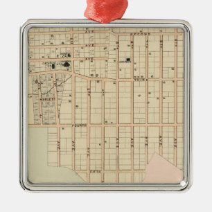 Olinville, Wakefield, New York Metalen Ornament