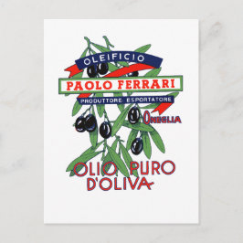 olio ferrari briefkaart