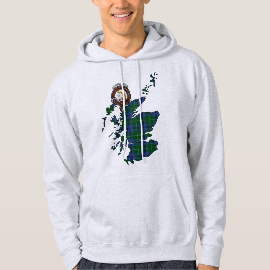 Oliphant Clan Badge Adult Hoodie (Voorkant)