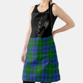 Oliphant Clan Badge & Tartan Kilt Schort (Insitu)