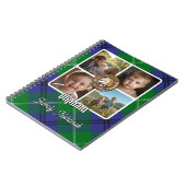 Oliphant familiefotocollage notitieboek (Linkerzijde)