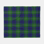 Oliphant Modern Schotlandse ruit Fleece Deken (Voorkant (Horizontaal))