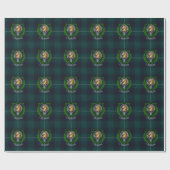 Oliphant Schotse Clan Tartan & Crest Cadeaupapier (Vlak)