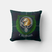 Oliphant Schotse Clan Tartan & Crest
