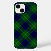 Oliphant tartan blue green plaid Case-Mate iPhone case (Achterkant)