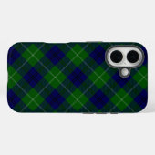 Oliphant tartan blue green plaid Case-Mate iPhone case (Achterkant (horizontaal))
