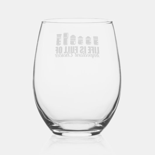 Oliskalvigo Wijnglas Zonder Voet (Achterkant)